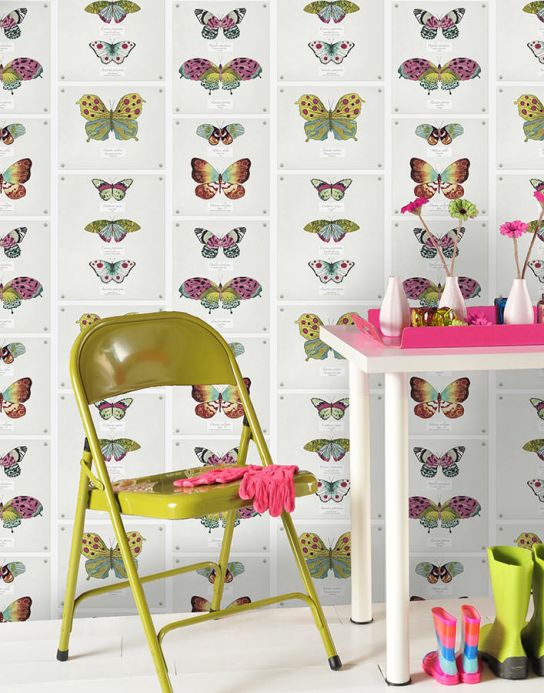 Archiv Papel pintado Farfalla verde amarillento Ver habitación