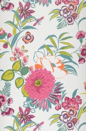 Wallpaper Petronella fuchsia
