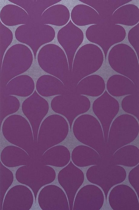 Archiv Papel de parede Velusa violeta Largura do rolo
