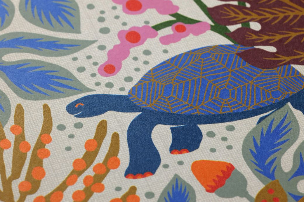 Animal Wallpaper Wallpaper Botanis multi-coloured Detail View