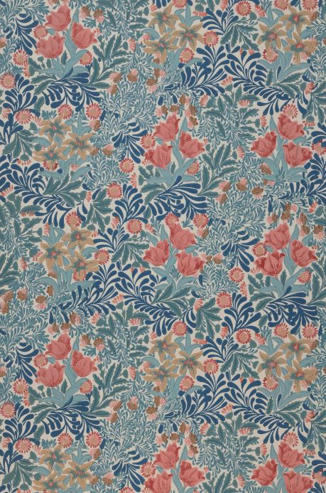 William Morris Wallpaper Wallpaper Bower shades of blue Roll Width