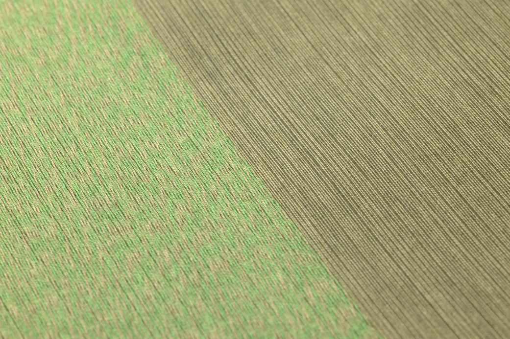 Papel de parede tecido Papel de parede Bamana verde pera Ver detalhe