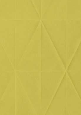 Origami giallo verdastro Mostra