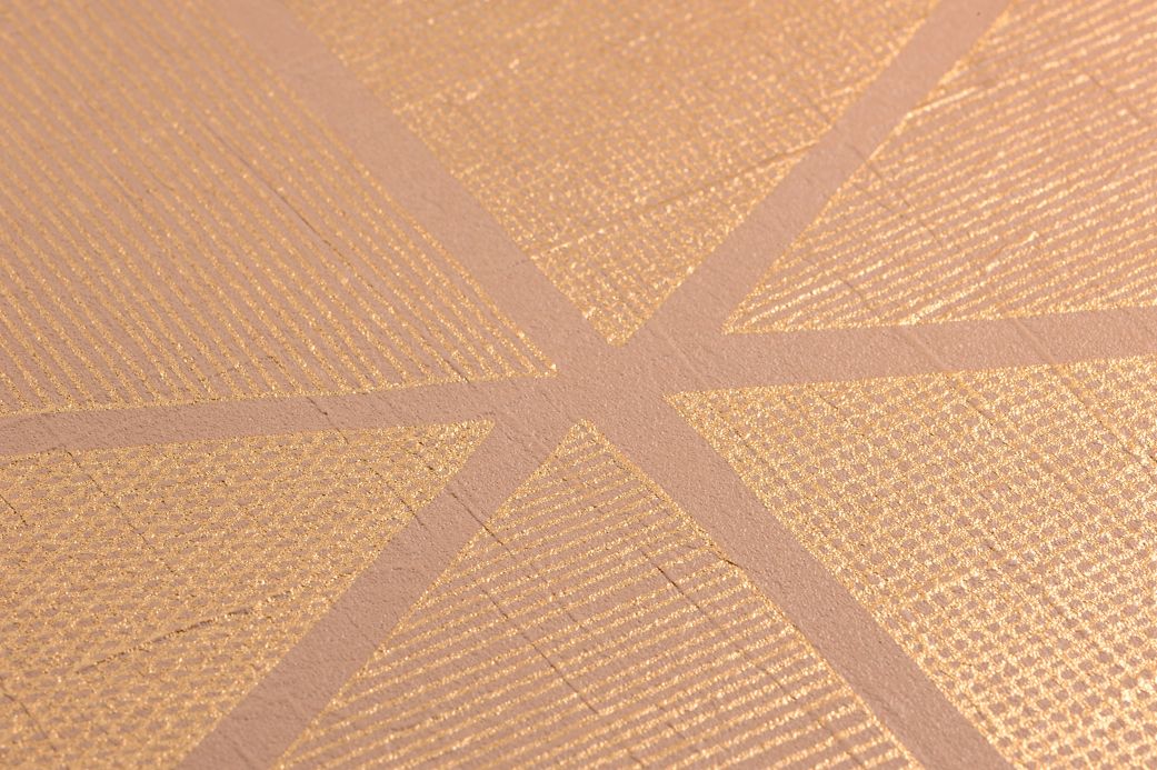 Archiv Wallpaper Enzo gold shimmer Detail View