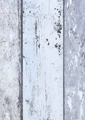 Old Planks Graublau Muster