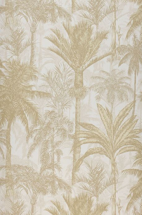Archiv Papel de parede Desert Palms bege acinzentado claro Largura do rolo