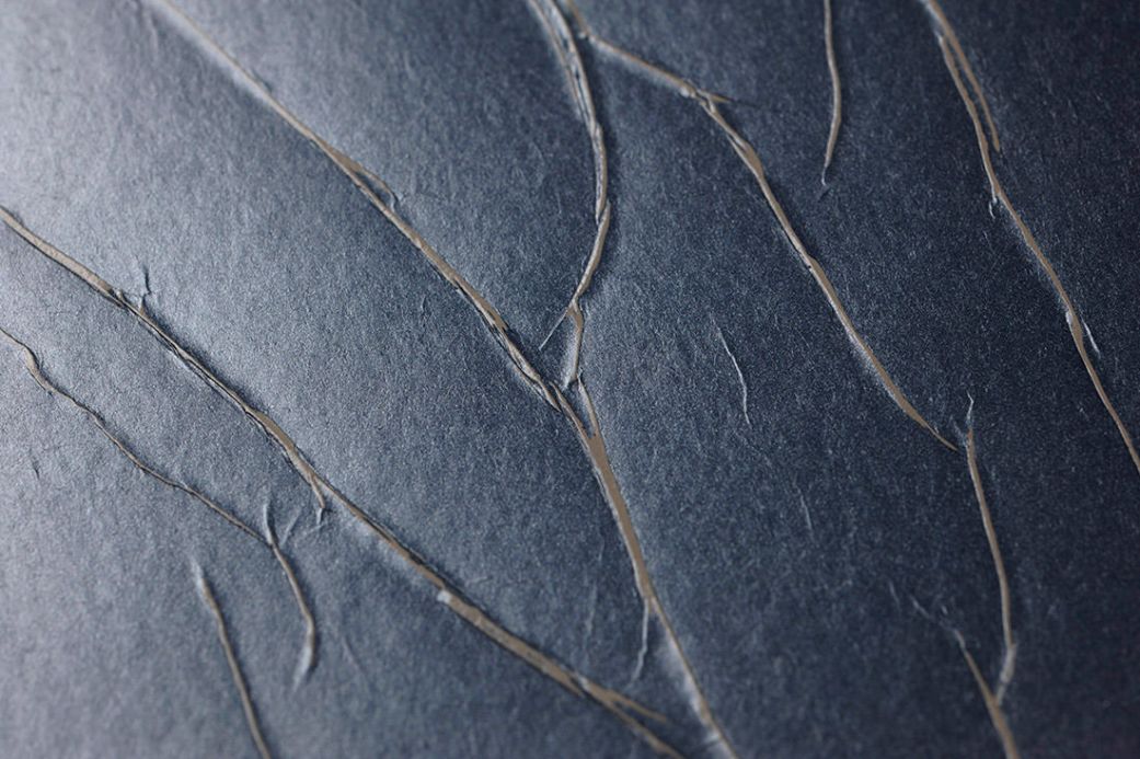 Wallpaper Wallpaper Crush Tree 02 anthracite Detail View