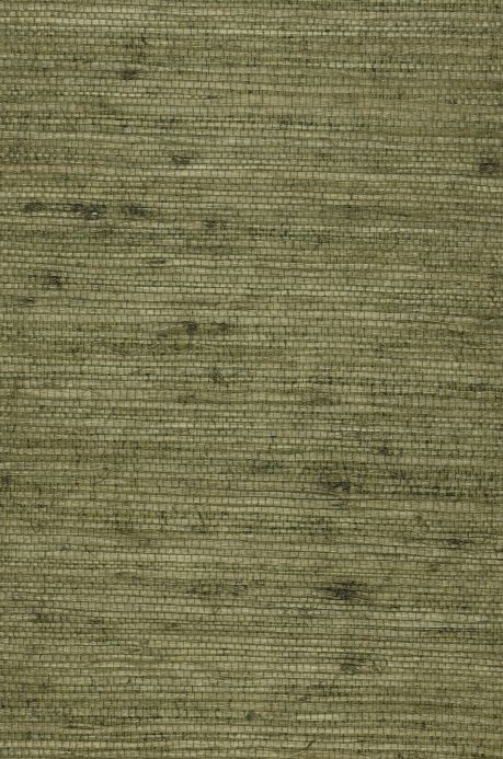 Natural Wallpaper Wallpaper Grass on Roll 12 green A4 Detail
