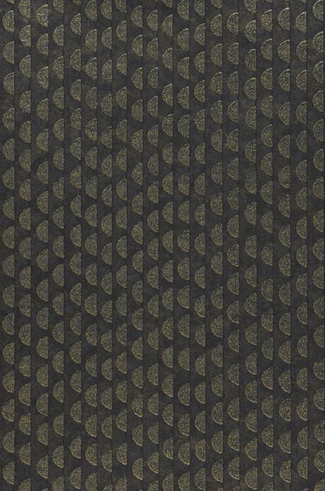 Striped Wallpaper Wallpaper Kelem gold glitter A4 Detail