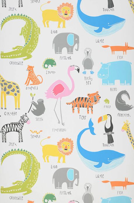 Paper-based Wallpaper Wallpaper My favorite Animals cream Roll Width
