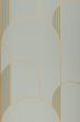 Papel pintado Gordan turquesa menta