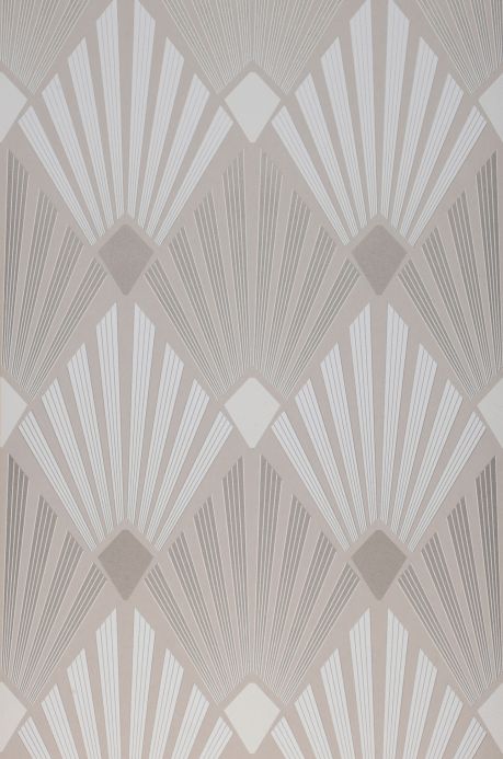 Art Deco Wallpaper Wallpaper Pontinius light grey beige Roll Width