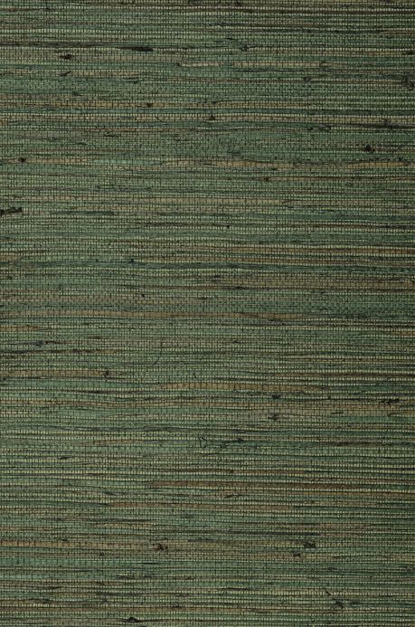 Natural Wallpaper Wallpaper Grasscloth on Roll 01 shades of green A4 Detail
