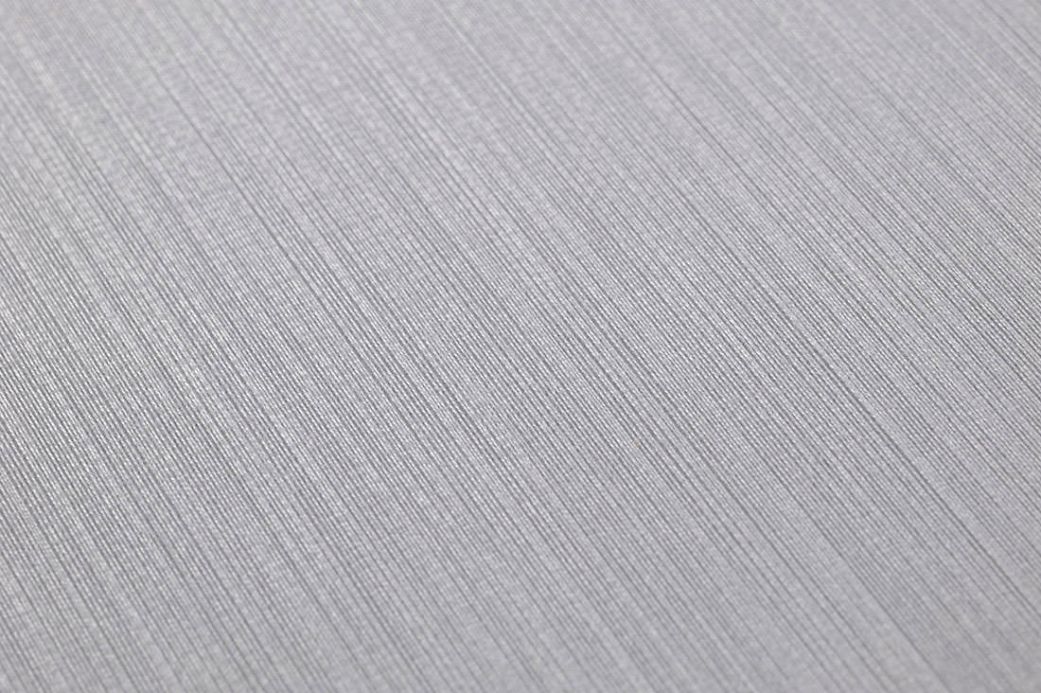 Plain Wallpaper Wallpaper Textile Walls 06 grey white Detail View