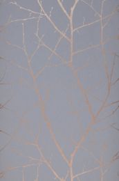 Papel pintado Tabora gris claro 