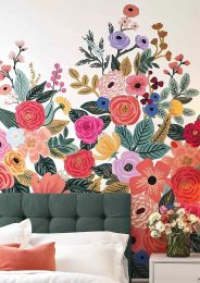 Photo murale Flower Garden rosé