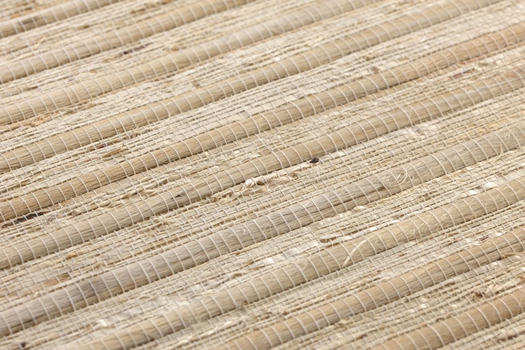 Striped Wallpaper Wallpaper Arrowroot on Roll 01 beige Detail View