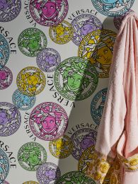 Wallpaper Medusa multi-coloured