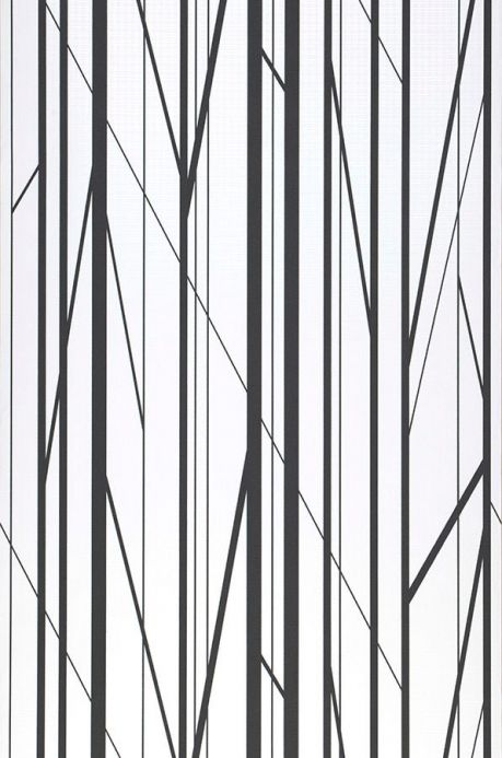 Striped Wallpaper Wallpaper Abstract Trees white Roll Width