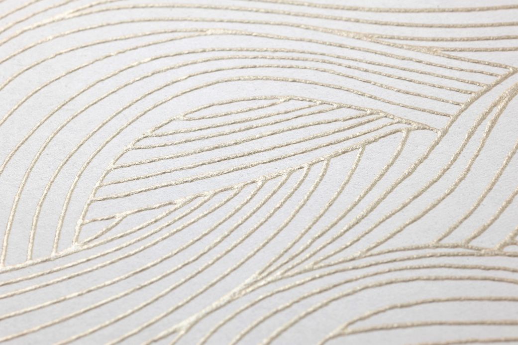 Modelos de papel de parede mais procurados Papel de parede Abanico branco Ver detalhe