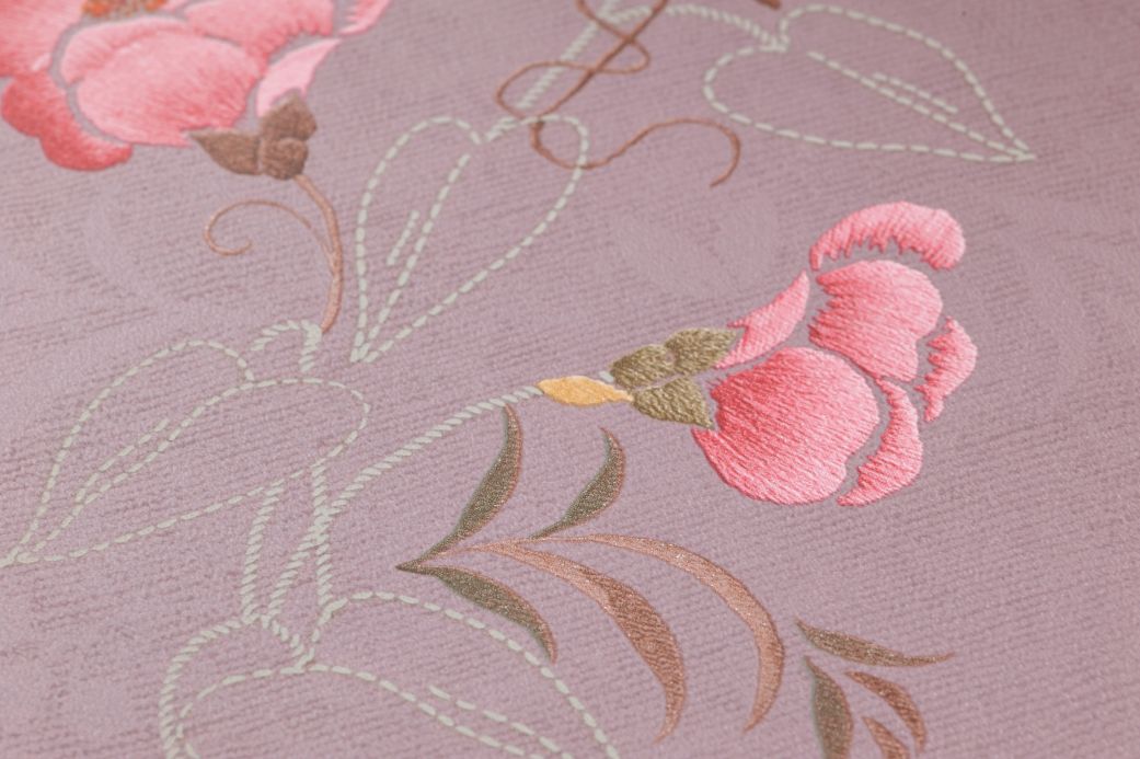 All Wallpaper Marley pastel violet Detail View