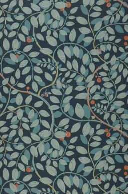 Wallpaper Grada mint turquoise Bahnbreite