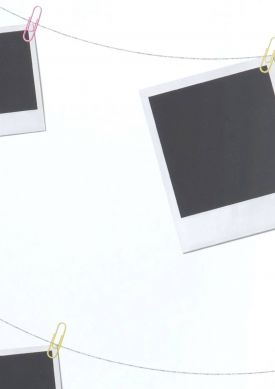 Polaroid Schwarz Muster