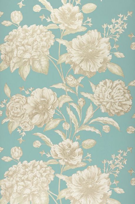 Archiv Wallpaper Syros pastel turquoise Roll Width