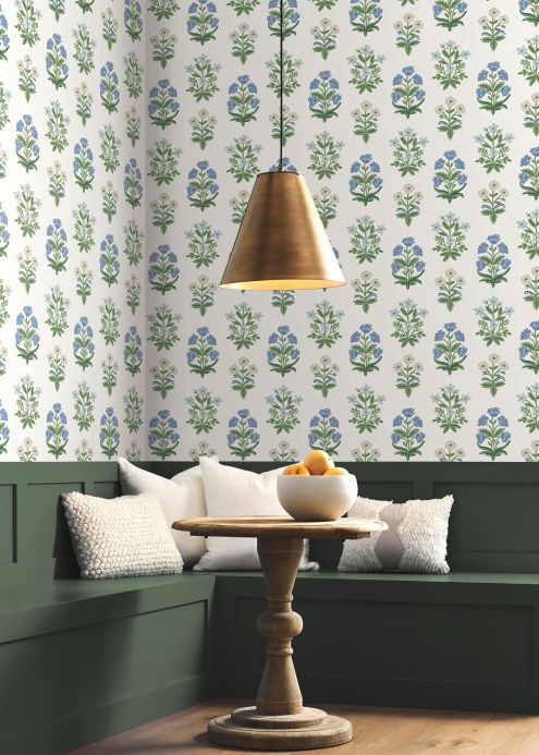 New arrivals! Wallpaper Mughal white Room View