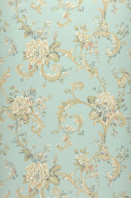 Archiv Wallpaper Aurora pale turquoise Roll Width
