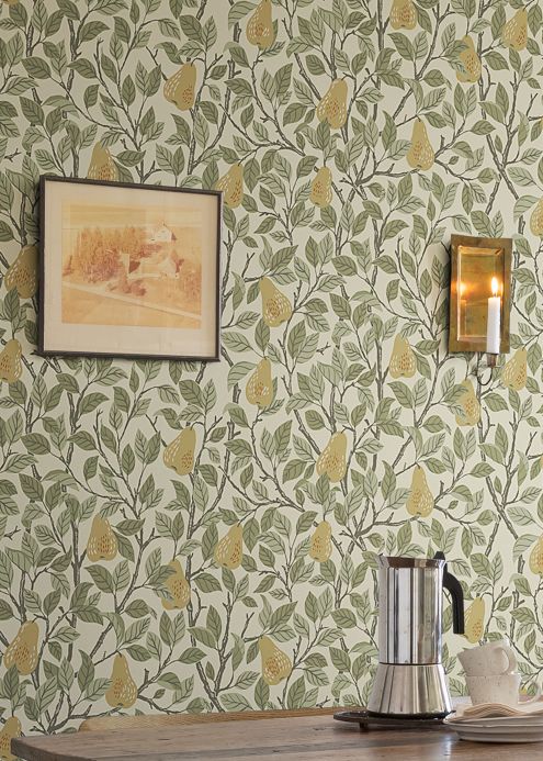 Country style Wallpaper Wallpaper Estelle cream Room View