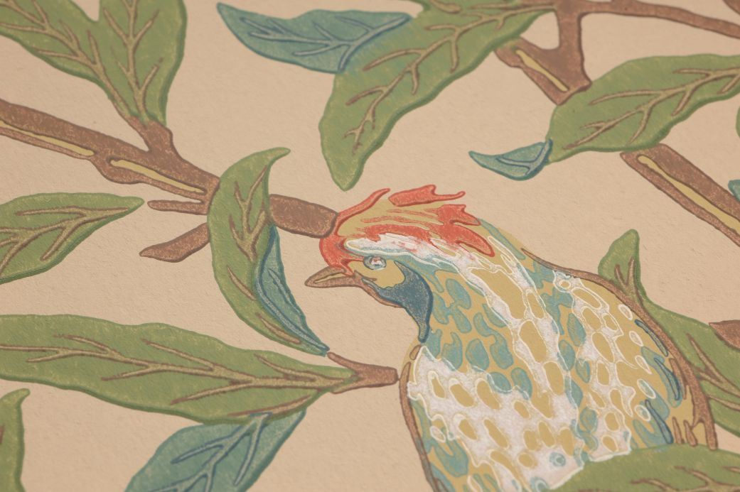 Bird Wallpaper Wallpaper Jakobine ivory Detail View