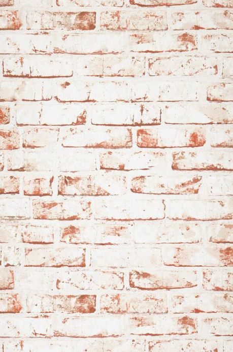 Stone Wallpaper Wallpaper Killa brick red Roll Width