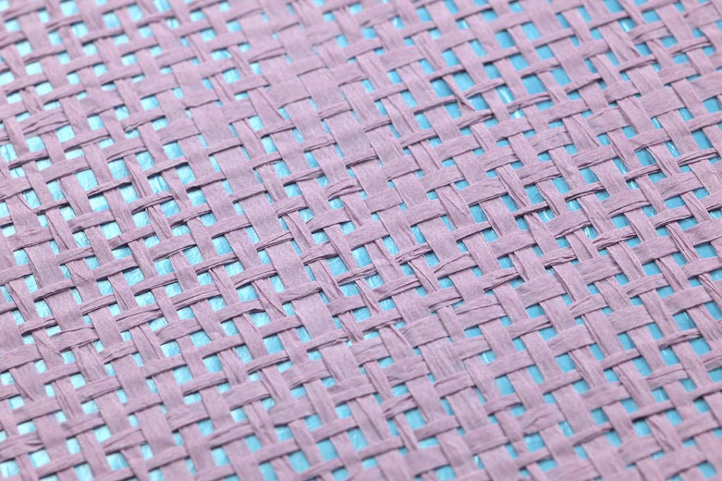 Paper-based Wallpaper Wallpaper Mystic Weave 04 light violet Detail View