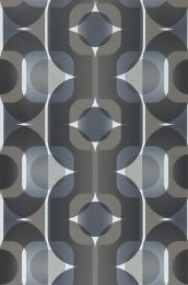 Wallpaper Sinon graphite grey