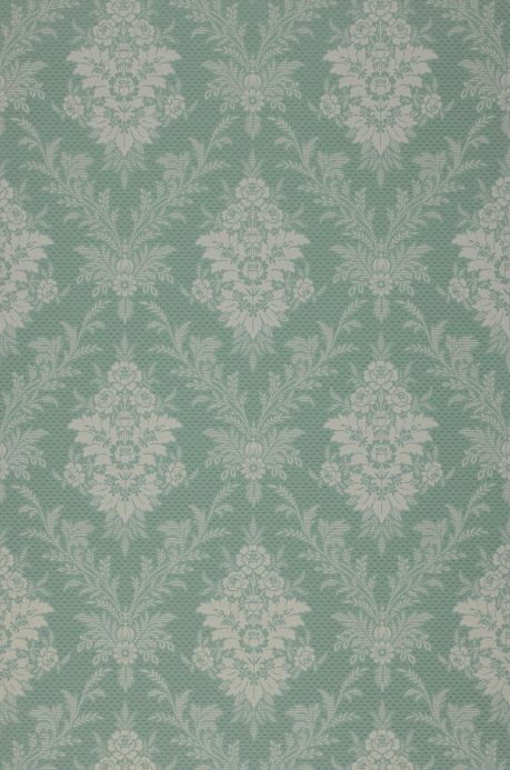 Classic Wallpaper Wallpaper Ikena mint green Roll Width