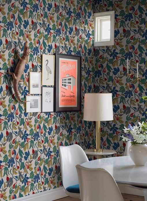 Wallpaper Wallpaper Mandolino light grey Room View