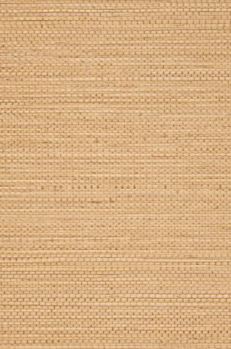 Plain Wallpaper Wallpaper Grasscloth Impression brown beige A4 Detail