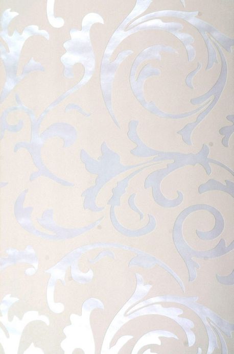 Archiv Papel pintado Medusa blanco crema Ancho rollo