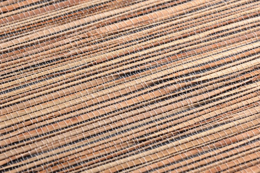 Design Wallpaper Wallpaper Grass on Roll 13 straw coloured Detail View
