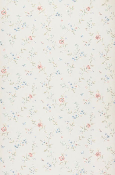 Floral Wallpaper Wallpaper Enya cream Roll Width
