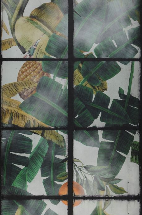 Papier peint Photo murale Orangerie vert Largeur de lé