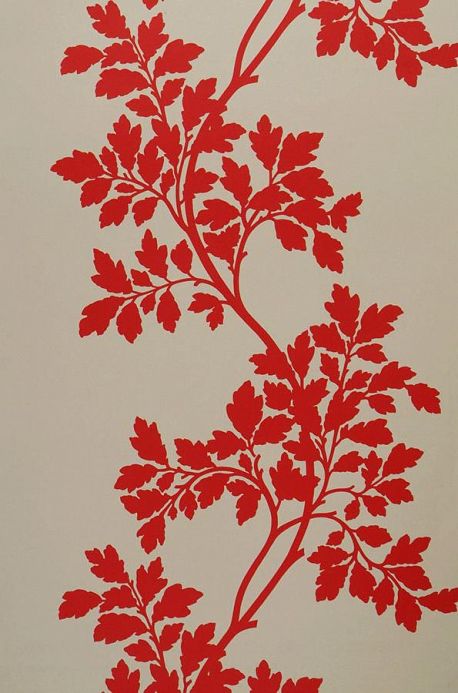 Archiv Papier peint Proteus rouge Largeur de lé