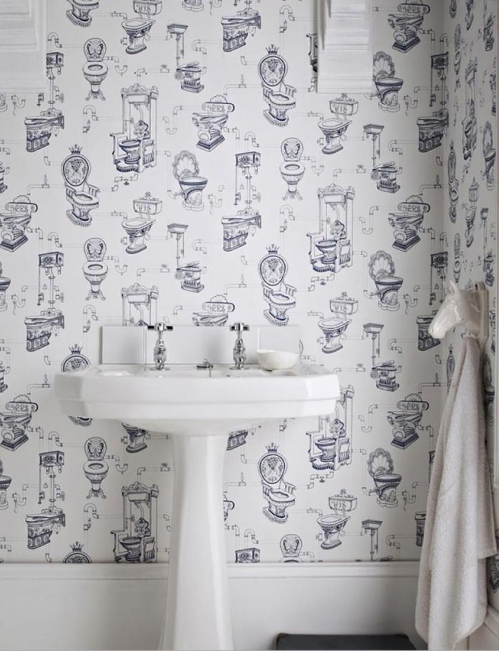 High Quality Waterproof Wallpaper for Bathroom | Frekkles
