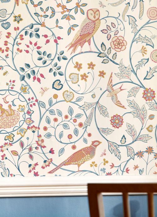 William Morris Wallpaper Wallpaper Jorinde cream Room View
