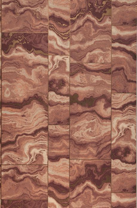 Stone Wallpaper Wallpaper Medea brown tones Roll Width