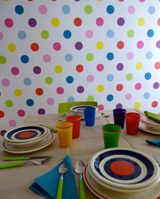 Children’s Wallpaper Wallpaper Teena multi-coloured Room View