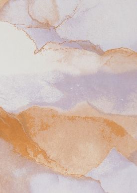 Sunset Clouds brown beige Sample