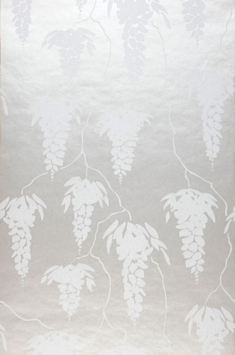 Archiv Papier peint Deia blanc gris Largeur de lé