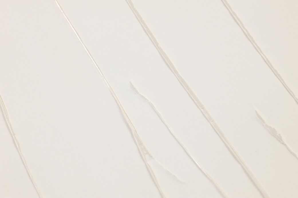 Papier peint effet froissé Papier peint Crush Couture 08 blanc huître Vue détail